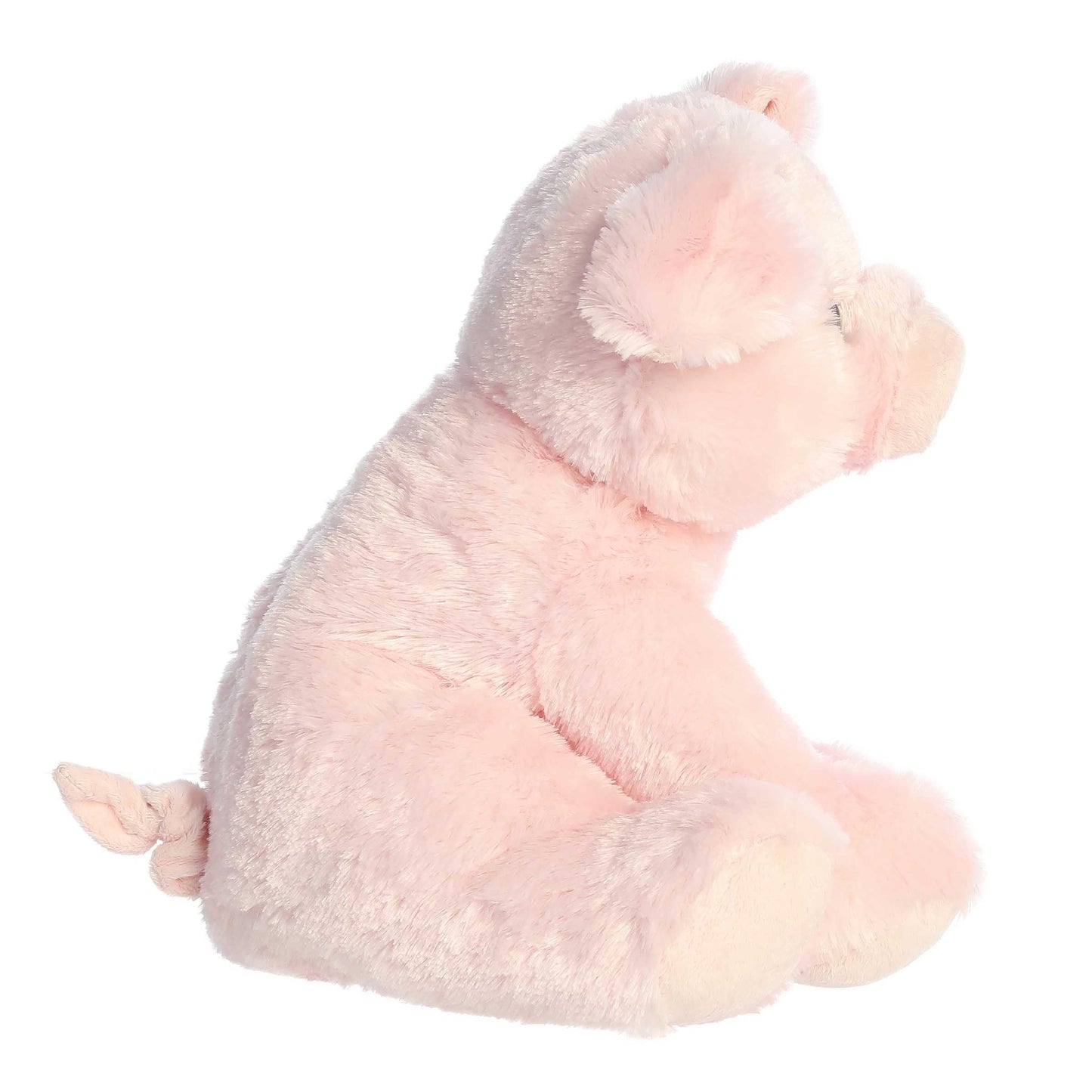 Aurora® Cuddly Pig Stuffed Animal - Cozy Comfort - Endless Snuggles - Pink 14 Inches