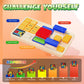 HOMESTEC Super Slide Puzzle Hand Held Travel Game
