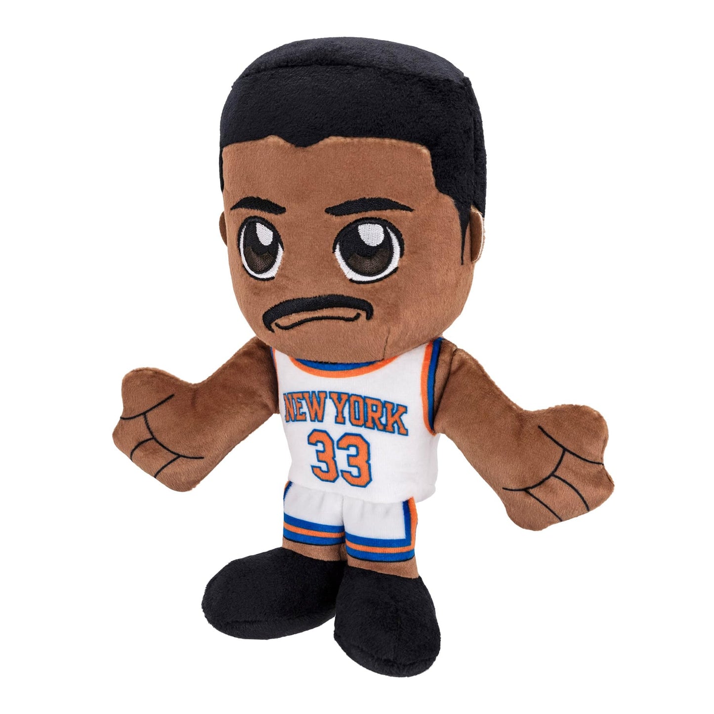 Bleacher Creatures New York Knicks Patrick Ewing 8" NBA Kuricha Sitting Plush - Soft Chibi Inspired NBA Legend