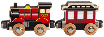 Maple Landmark NameTrains Glenfinnan Engine & Passenger Car Set - Made in USA