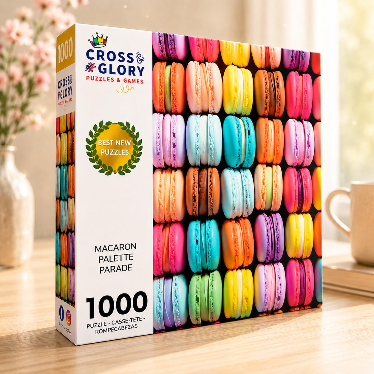 Cross & Glory | Jigsaw Puzzles for Adults | Macaron Palette Parade