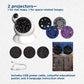 The Thames & Kosmos Planetarium Projector Essential STEM Tool | Illuminate Your Room as a Planetarium Theater | Dual Projector Casts Star Maps