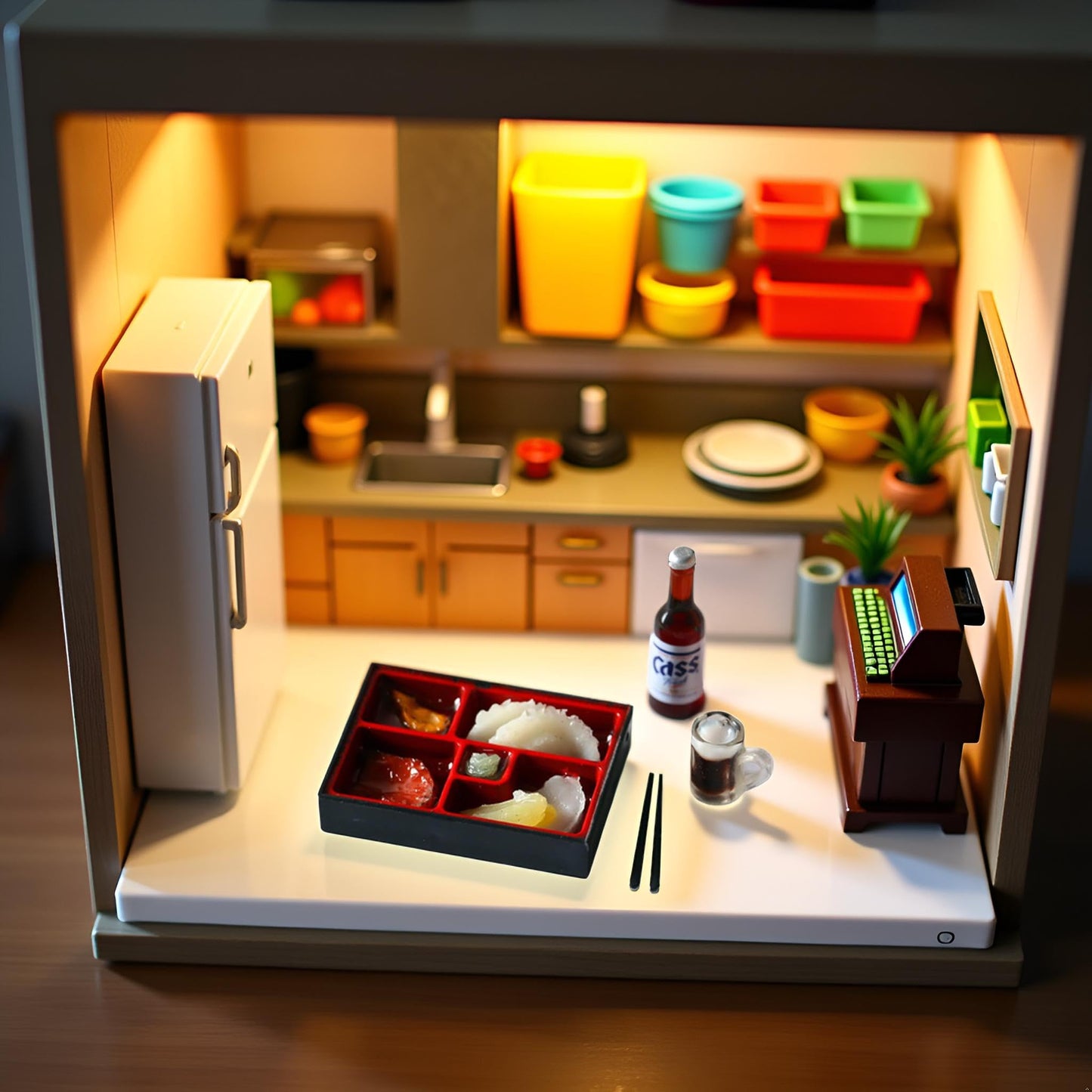1 Set Dollhouse Fast Food Delicate DIY Tiny 1:12 Dollhouse Miniature Food Set Dollhouse Accessories