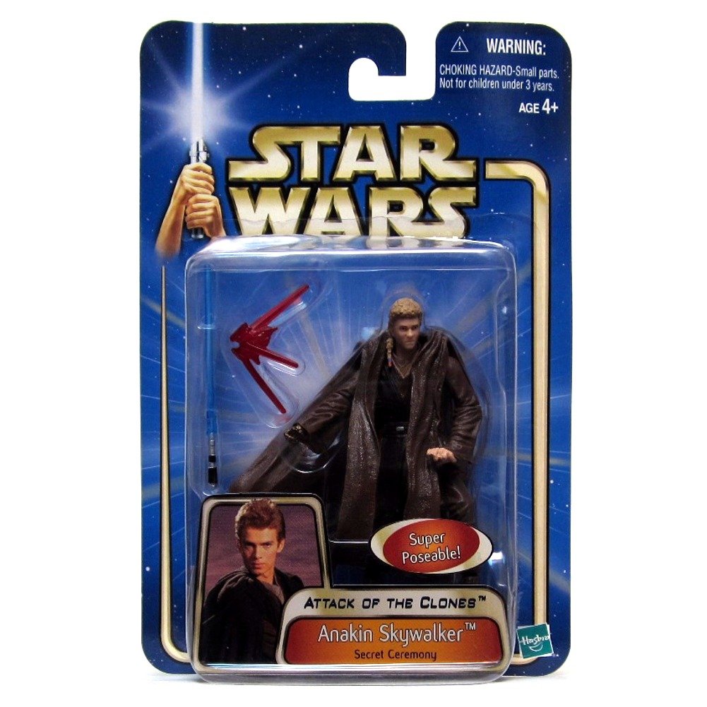 Star Wars, Attack of The Clones, Anakin Skywalker Action Figure [Secret Ceremony], 3.75 Inches
