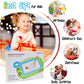ALISKAGZE Magnetic Drawing Board for Toddlers Age 3-5, Green Erasable Doodle Pad, Screen-Free Travel Toy for Airplane & Road Trip Essentials