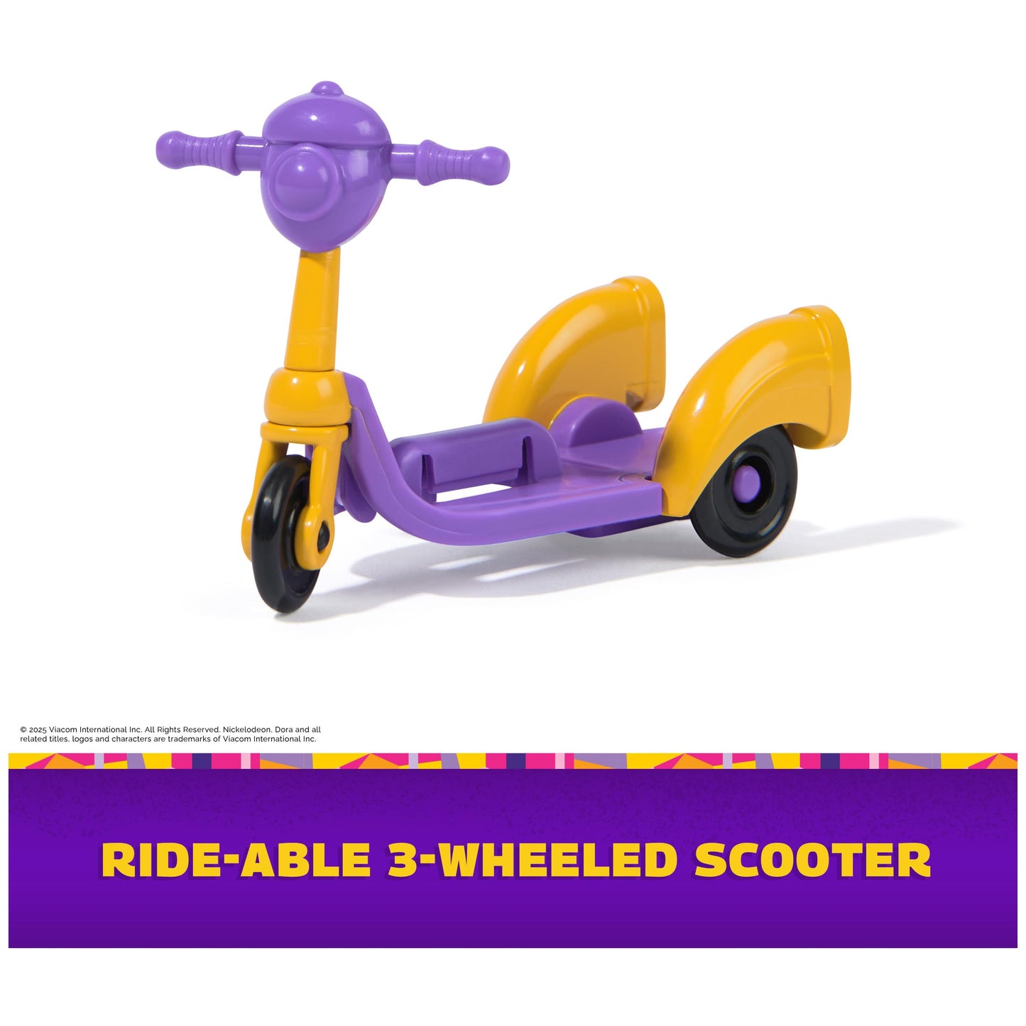 Dora, Zoom & Explore Adventure Pack with Dora & Tico Toy Figures & 3-Wheeled Scooter Accessory, Kids Toys for Girls & Boys Ages 3 and Up