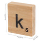 ZEONHAK 1200 PCS Wooden Letters Tiles, Small Letter Tile for Crafts, Wooden Alphabet Letter Tiles for DIY Decoration, Craft Projects, Spelling