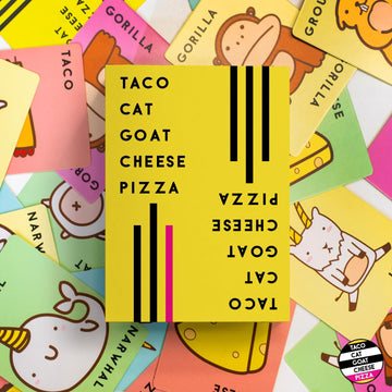 Taco Cat Goat Cheese Pizza Wildly Entertaining Card Game for Family and Group Game Night | Easy to Learn and Play with 10-15 Minute Rounds | Fun