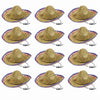Fun Express Child's Sombrero Hat for Cinco de Mayo (12 per set)