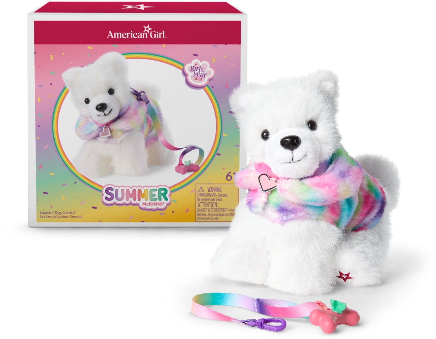 American Girl Summer’s Dog, Crescent (Girl of The Year 2025)