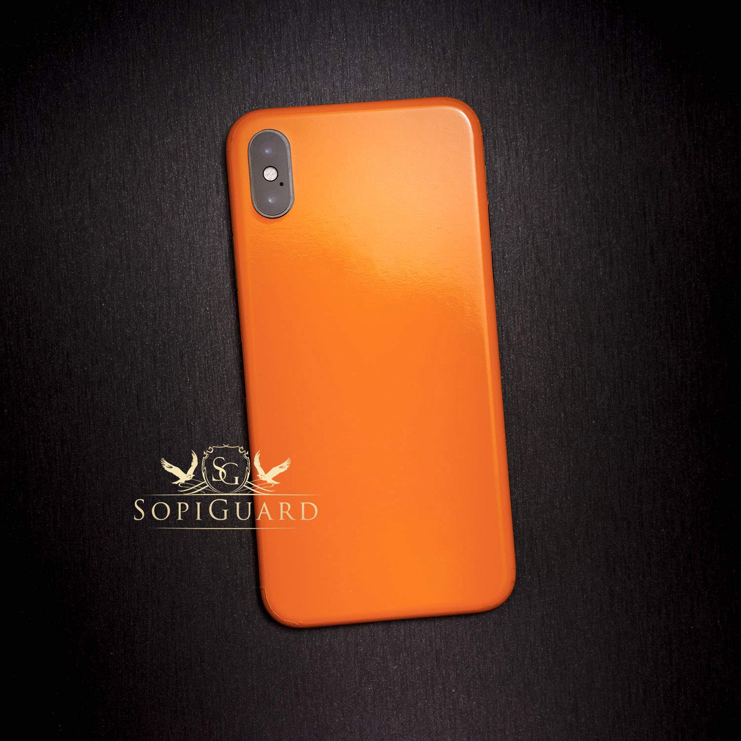 SopiGuard 3M Gloss Bright Orange Vinyl Sticker Skin for DJI Mavic 2 Pro/Zoom
