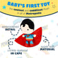 Kids Preferred DC Comics Superman Soft Huggable Stuffed Animal Cute Plush Toy for Toddler Boys and Girls, Gift for Kids, Man of Steel 11.5 inches