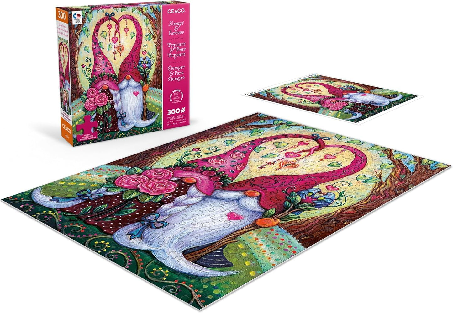 Ceaco - Always & Forever - 300 Large Piece Jigsaw Puzzle for Adults