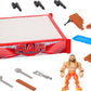 Mattel WWE Knuckle Crunchers Rebound Ring Playset, Includes 2.5-inch Seth Rollins Action Figure with Crunching Joints, Accessories & Flex Mat