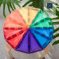CONNETIX Magnetic Tiles Rainbow Geometry Pack, 30 Pieces