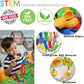 170 Pcs STEM Building Toys for Kids Ages 4-8, Building Blocks Educational Construction Engineering Building Kit for Ages 3 4 5 6 7 8 9 Year Old