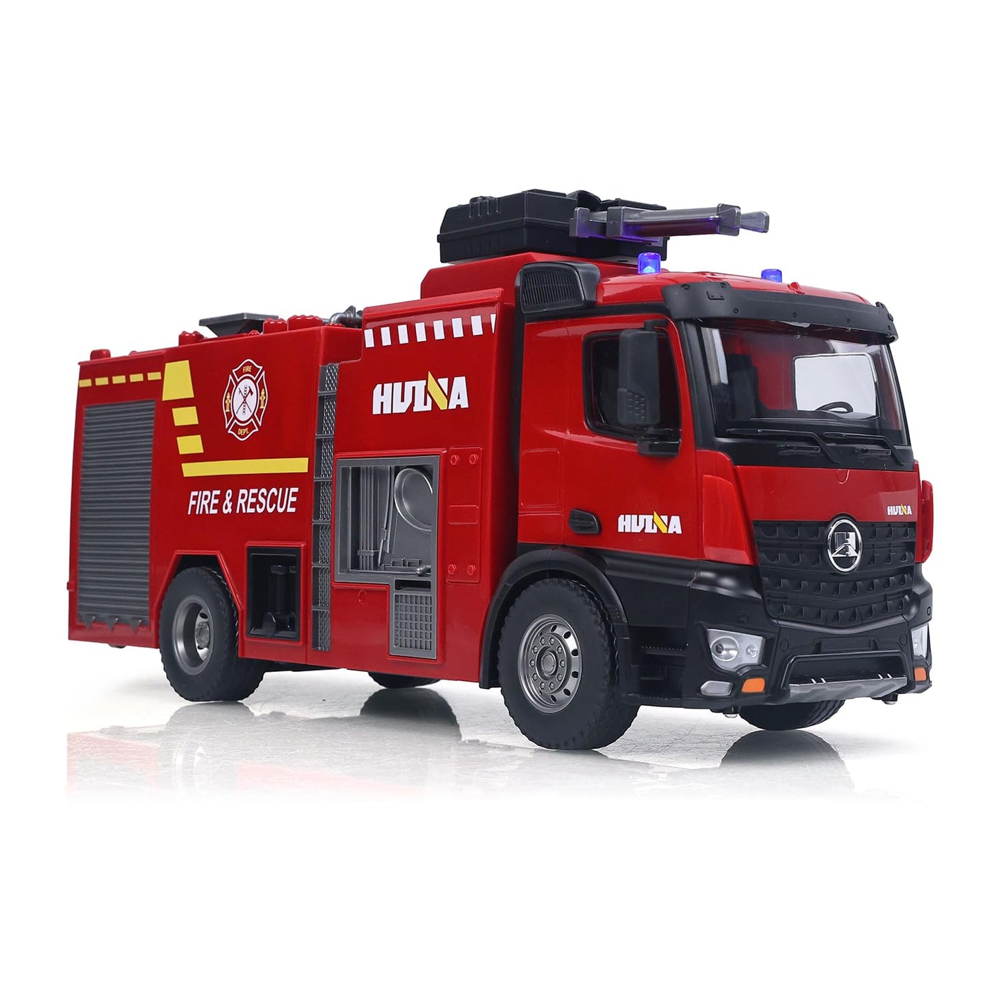 TOUCAN RC HOBBY HUINA 1/14 RC 2.4G 562 Box Water Sprayable Fire Truck Car Model Gift Battery for Ages 14+