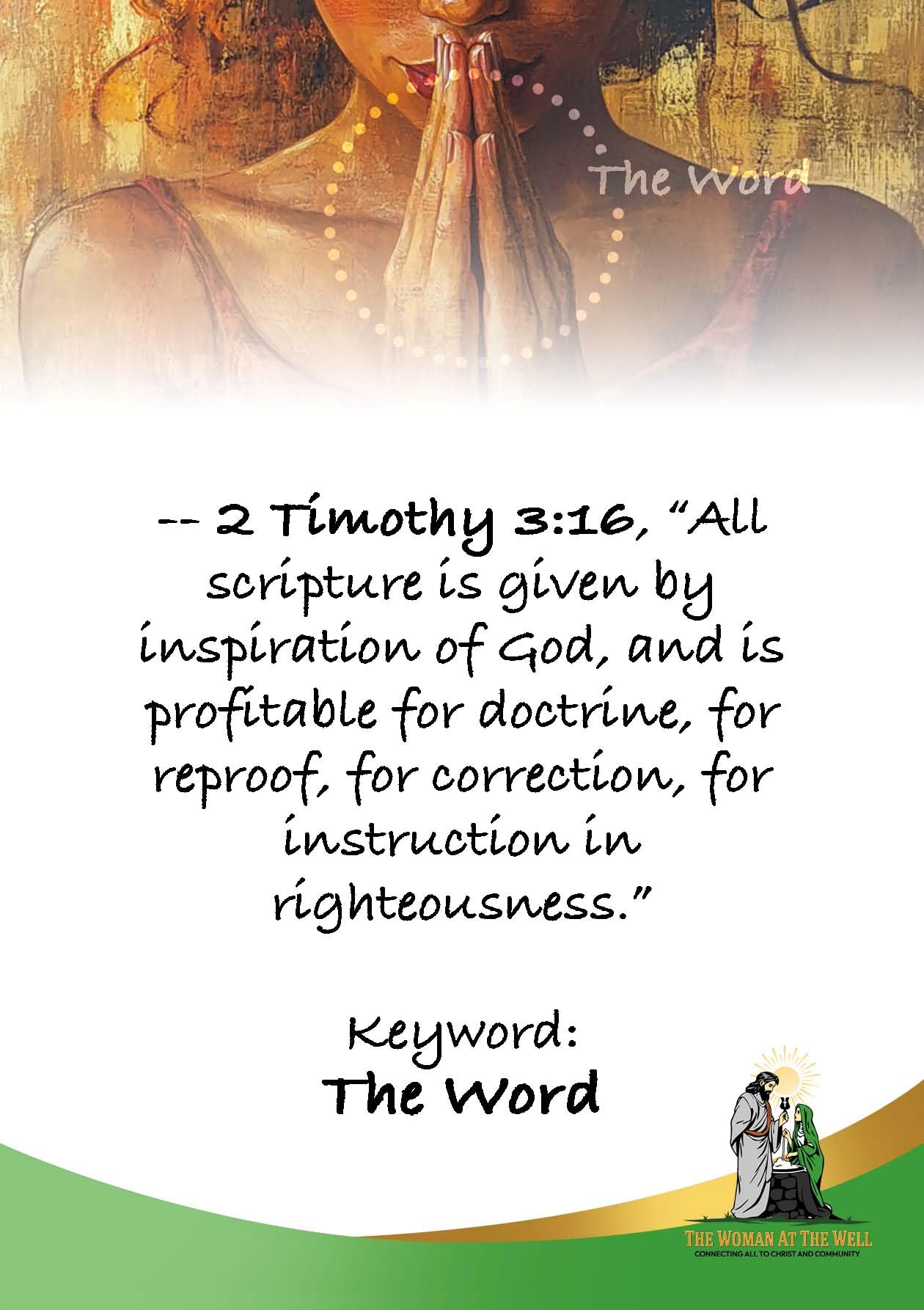 THE WOMAN AT THE WELL My True Identity in Christ - 52 Scripture Affirmation Cards | Keepsake Box + Wooden Stand | Christian Gifts for Women | Identity