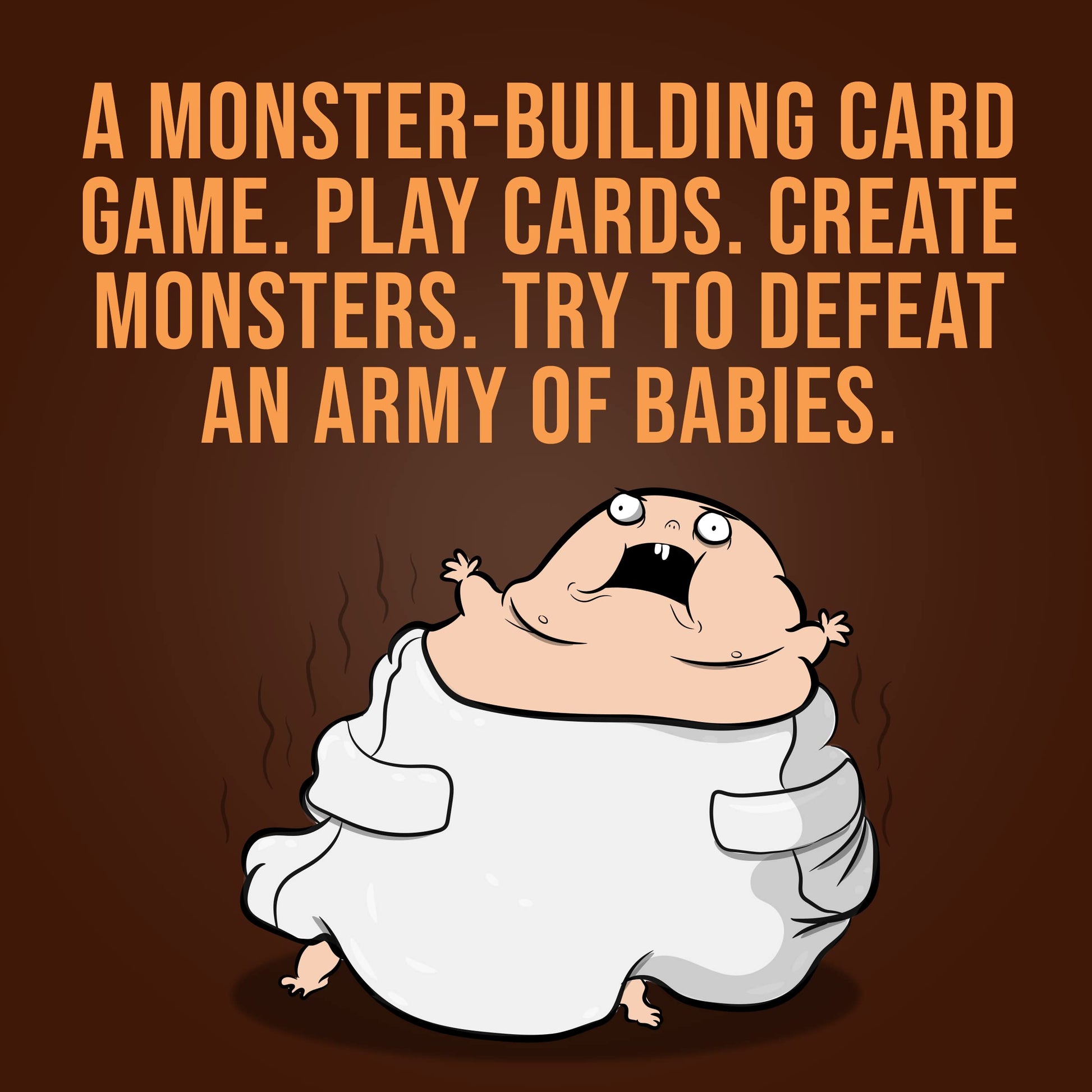 Exploding Kittens Bears vs. Babies 2-5 Players - Ages 10+ - 20 Minutes to Play - Monster Building Card Game - Party Game, Family Game Night, Kid
