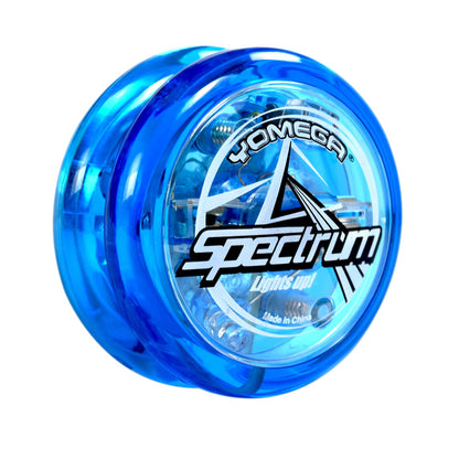 Yomega Spectrum - Light up Fireball Transaxle YoYo with LED Lights for Intermediate, Advanced and Pro Level String Trick Play + Extra 2 Strings & 3