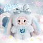 Mckkymi Plush Blind Box,Kawaii Nommi Fantasy World Series Stuffed Blind Box Doll 1PC,Unique Designs Keychain & Bag Charm,Cute Anime Vinyl Plushies