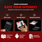 BAD FOXXX Lust Between Us - Couples Game for Adults - 256 Inclusive Conversation Cards with a Secret Voting Twist for Memorable Date Nights
