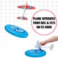 NSG Sky High Flyer Flying Disc Airplane Launcher Toy for Kids Ages 8+