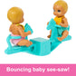Barbie Skipper Doll & Nursery Playset with Accessories, Includes Twin Baby Dolls, Crib, Swing, See-Saw & More