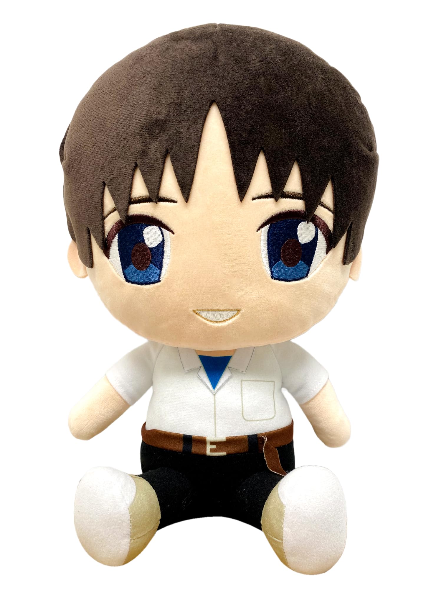Great Eastern Entertainment Evangelion New Movie - Shinji Ikari Uniform Sitting Plush 12" H