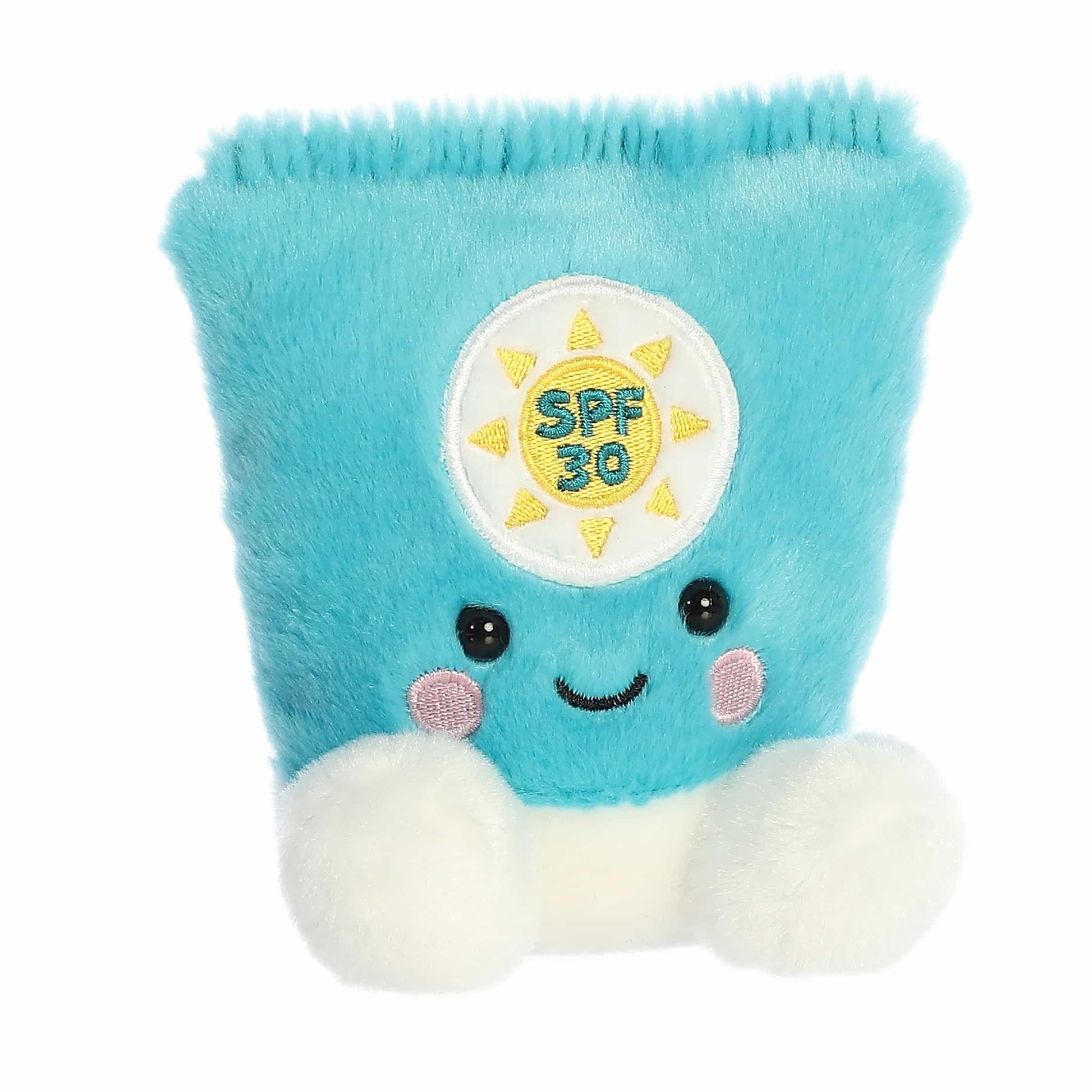 Aurora® Adorable Palm Pals™ Clara Sunscreen™ Stuffed Animal - Fun Collectible Plush for Kids and Adult Collectors - Perfect for Decorating Rooms