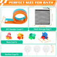 Race Car Bath Toys, Toddler Bathub Toy Set, 5 Ft Flexible Bath Race Track for Kids Ages 3+ , Cars Toy Gift for Baby Boys &Girls, Portable Rolls Up
