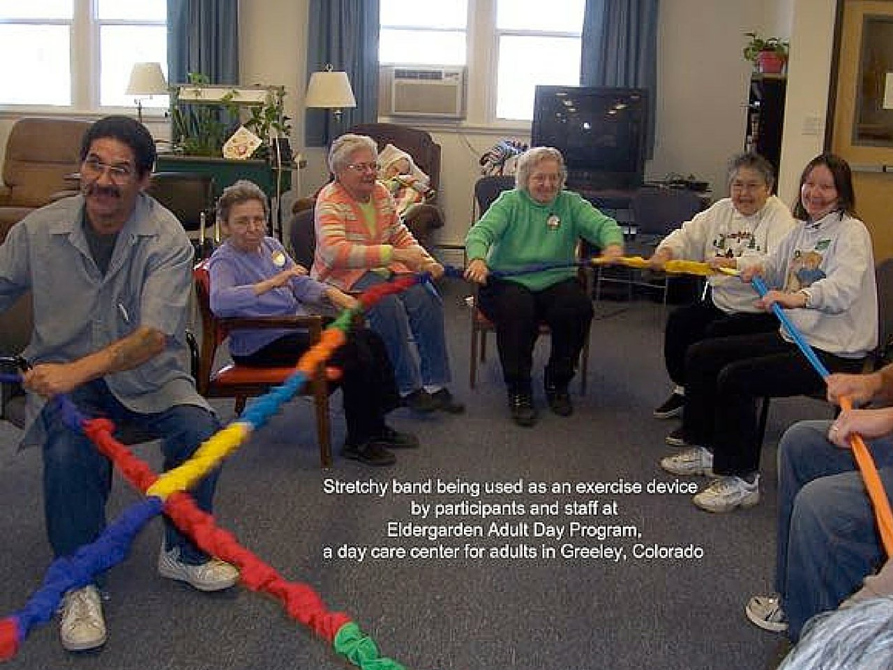 Bear Paw Creek Stretchy Band, Creative Movement Prop for Group Activities, Direct from USA Manufacturer (XL)