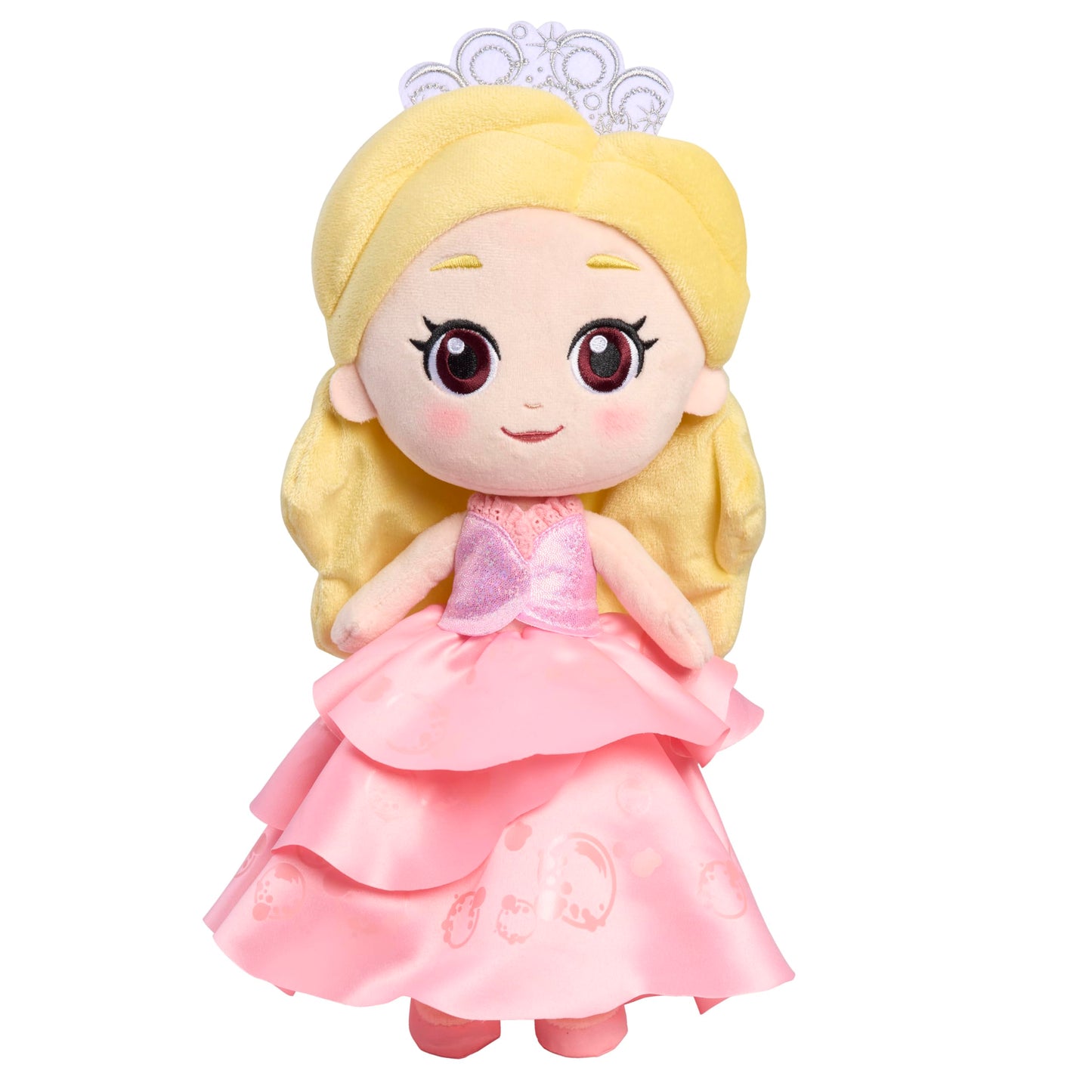 WICKED Universal Small 14-inch Plush Glinda Doll, Amazon Exclusive