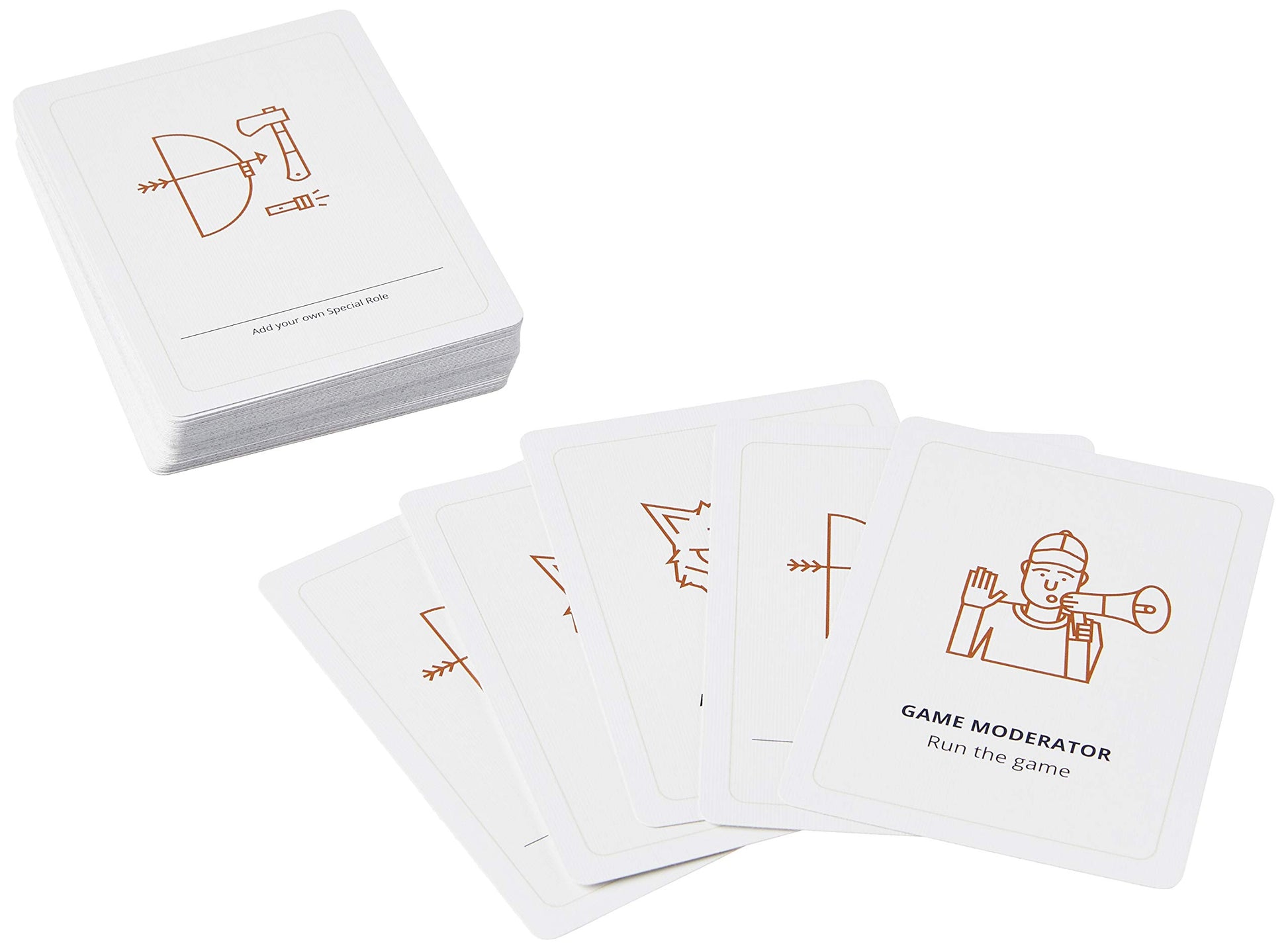 Stellar Factory Werewolf Party Game | Up to 35 Players | 50 Cards | Social Deduction, Bluffing | Ages 12+ | Made in USA