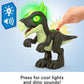 Fisher-Price Imaginext Jurassic World Dinosaur Toy Deluxe Dracorex XL 10-Inch with Lights & Sounds for Pretend Play Kids Ages 3+ Years