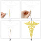 28Pcs Nurse Party Centerpiece Sticks Nurse Graduation Decorations Glitter Nursing School Graduation Table Centerpieces for Nurse Grad Party Medical RN