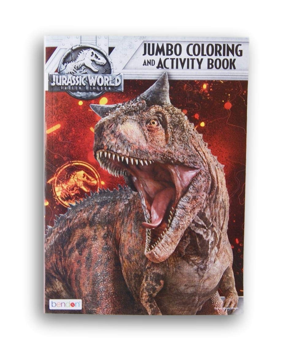 Jurassic World Jumbo Coloring and Activity Book - Cover Varies