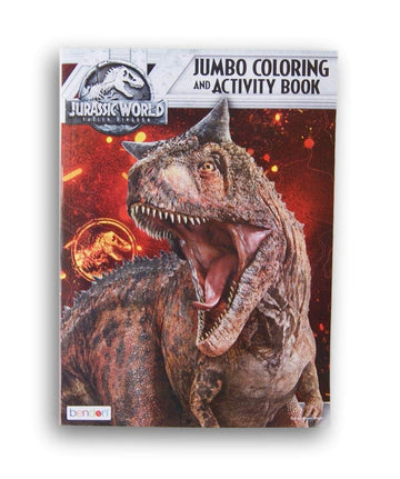 Jurassic World Jumbo Coloring and Activity Book - Cover Varies