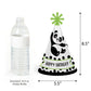 Big Dot of Happiness Party Like a Panda Bear - Cone Happy Birthday Party Hats for Kids and Adults - Set of 8 (Standard Size)