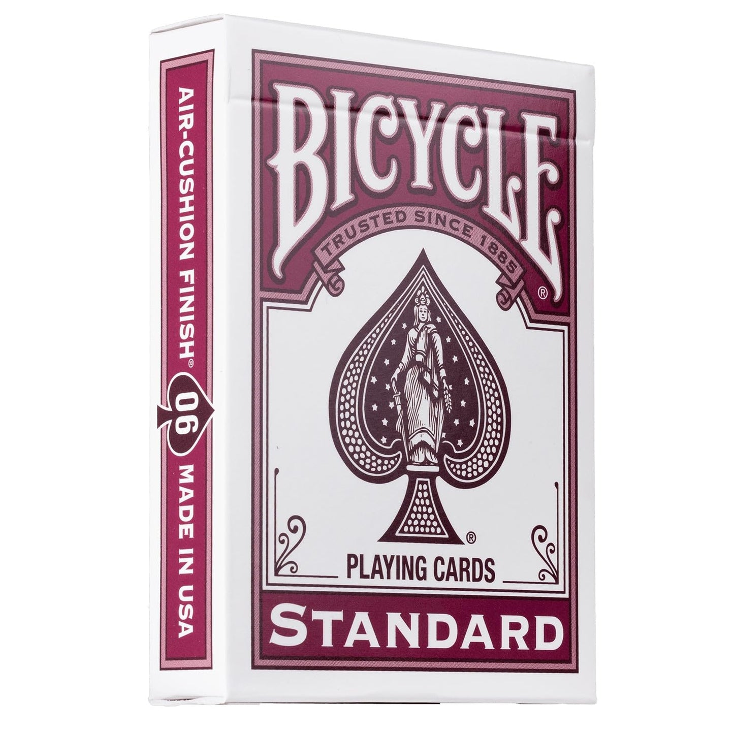 Bicycle Color Series #6 Burgundy Playing Cards, Poker Size Standard Index