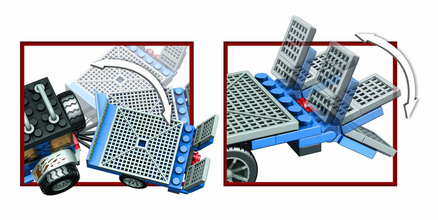 Mega Bloks Jeep Forest Expedition Building Set