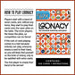Loonacy Card Game - Maniacal Matching for 2-5 Players