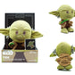 Star Wars Jedi Master Yoda Stylized Plush Character and Collectible Metal Enamel Pin | Plush Doll Measures 7 Inches Tall
