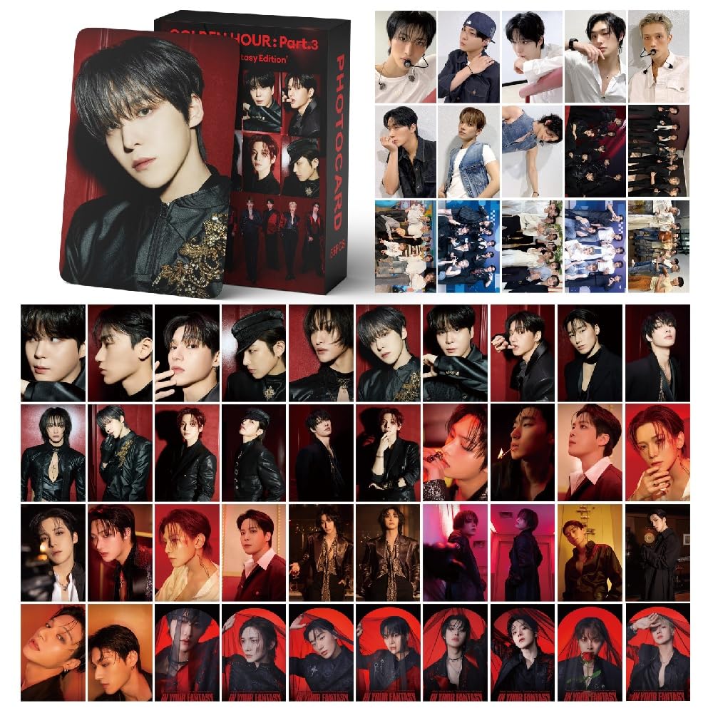 ATEEZ Golden Hour: Part.3 in Your Fantasy Lomo Card & Sticker Set - Photocards for ATINY (Lomo Card)