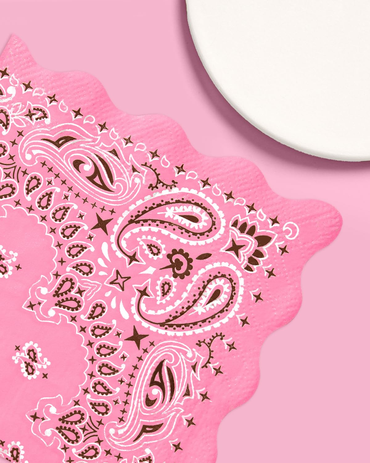 xo, Fetti 24 Cowgirl Paper Napkins | Western Party Rodeo Bandana Decor