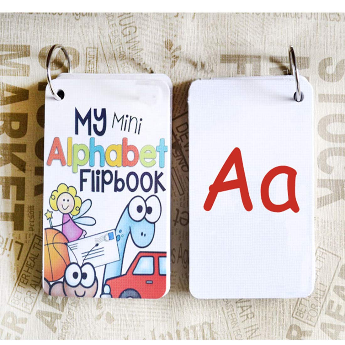 Fogeal 26PCS/Set ABC English Alphabet 26 Letters Child Flash Cards
