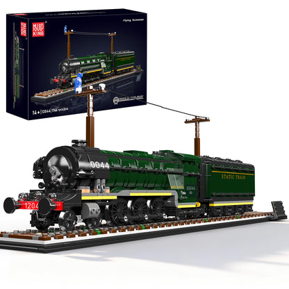 Mould King Flying Scotsman British Steam Locomotive Train, Historical CollectionTrain Model Toy for Collectors, Display and Gift Giving (1766+ Pieces)