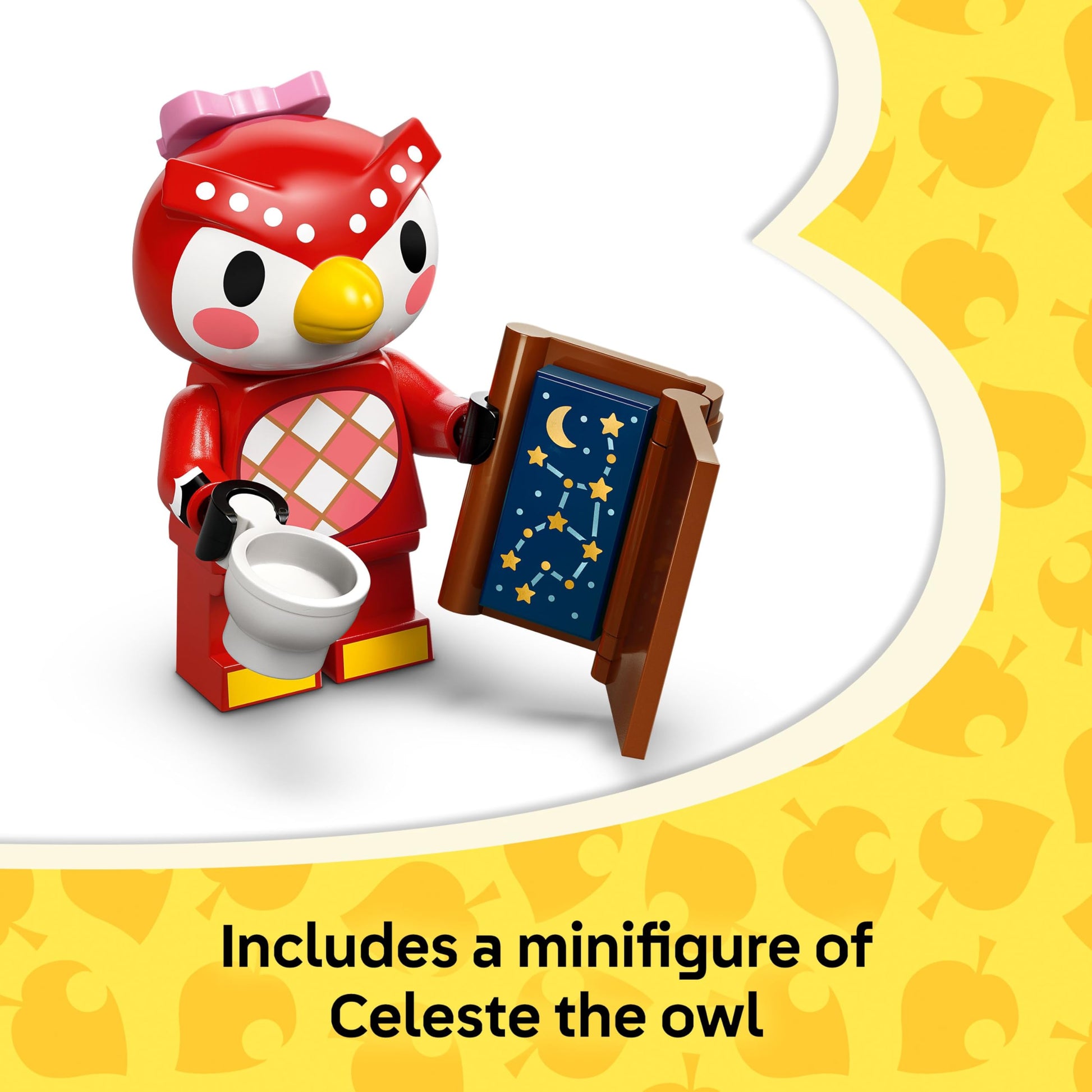 LEGO Animal Crossing Stargazing with Celeste Building Toy - Animal Crossing Toy Figure and Playset for Kids, Girls & Boys, Ages 6+ - Pretend Play Gift