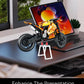 QISHOUTING 1:8 Scale Off-Road Dirt Motorcycle Building Set for Adults,with Display Sand, Dirt Bike Building Kits, Birthday for Adults(506PCS)
