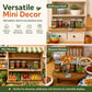 5Pcs Miniature Cans Dollhouse Kitchen Accessories, 1:12 Scale, Dollhouse Décor and Miniature Food